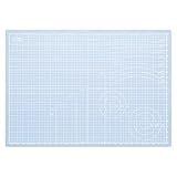 クラウン きるべーす(カットシート/下敷)ブルー CR-CTA4N-BL 00005565【まとめ買い5枚セット】