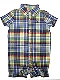 ラルフローレンの子供服　POLO　RALPHLAWREN　ベビーカバーオール　ロンパース　男の子　７０ｃｍ [並行輸入品]