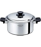 Amazon｜ビタクラフト 両手鍋 アリゾナ 24cm レシピ付 8547 シルバー