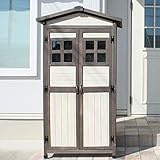 カントリー調木製物置