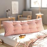 LVZAIXI ベッドソフトパック三角枕ベッドルーム大きな背もたれクッションコットン長方形 ( 色 : B2 , サイズ さいず : 180*20*50CM )