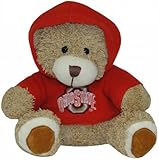 NCAA Ohio State Buckeyes Plush Bear withロゴパーカー、チームカラー