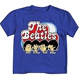 THE BEATLES TODDLER Tシャツ Toons　ビートルズ　子供・ベビー用　ブルー (5T) [並行輸入品]