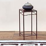 レトロな小さな花の鉢の盆栽のポットラックの固体の花のスタンド (サイズ さいず : 14.5cm*14.5cm*29.5cm)
