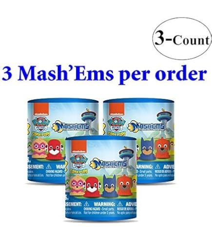 Squishy Toys Paw Patrol Mashems Pack Paw Patrol Super Pups Mash