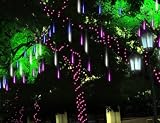 HMT 【エイチエムティー】 2017新発売LEDガーデンライト LEDツララスティックライト流星144LED 8本セットクリスマスライト イルミネーションライト (ミクス)