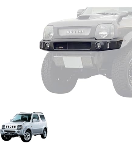 Amazon | JB23 ジムニー 4段可変フロントオールインワンパイプバンパー
