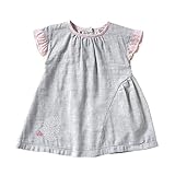 ホッペッタ Hoppetta ワンピース 杢グレー 90cm 58635