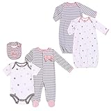 Asher and Olivia SLEEPWEAR ベビー・ガールズ カラー: ピンク