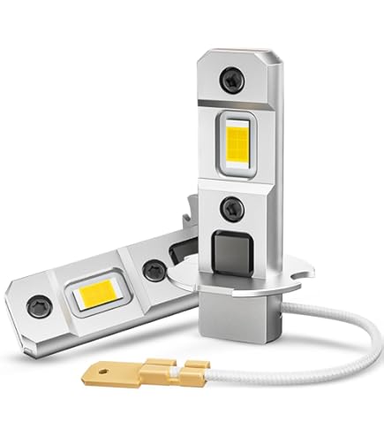 Amazon | 12/24V 450Lm H3 LED フォグランプ レモンイエロー