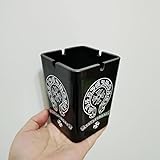 クロムハーツ 灰皿 卓上 たばこ灰皿 喫煙具 車用灰皿 小さなゴミ箱 インテリア ファッション 小物 アッシュトレイ 屋内 会議室 デスクトップ 車 滑り止め お手入れ簡単