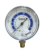 BBK ゲージ RGBL-80 R410A用 低圧連成計