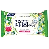 【ケース品】 ライフ堂プラス(Life-do.Plus) リファイン ノンアルコール除菌 大判ウェットティッシュ 20枚×36 920581