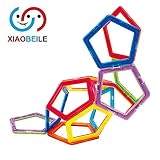 12の五辺形磁性積み木の教育玩具