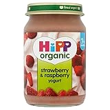 Hipp Organic Strawberry & Raspberry Yogurt 7mth+ (160g) ヒップ有機イチゴとラズベリーのヨーグルト7Mth + （ 160グラム）
