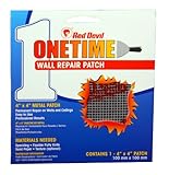 Red Devil 1214 4-inch Onetime壁修復パッチ 4 Inch 1214
