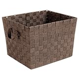 Whitmor Mfg. 6581-1981-GREY 13 in. X 15 in. X 10 in. Grey Woven Tote