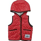 【冬物】OFFICIAL TEAM(オフィシャル チーム) 中綿入りタフタQuiltting Reversible Vest 80cm /RED NO.OT-15AW-1002