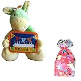 メモリアルギフト 洗えるぬいぐるみ　馬 バースディのタグつき 通常子供ラッピング