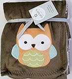Carter's Velour Blanket, Brown Owl by Carter's