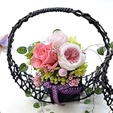 和風プリザーブドフラワー「結華」ピンク