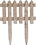 アビテ 『ガーデニング雑貨』 プーペ ガーデンピック フェンス ブラウン