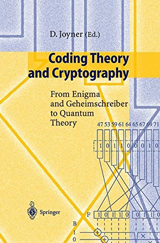 Coding theory and cryptography : from enigma and geheimschreiber to quantum theoryの表紙