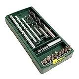 ボッシュドライバードリルビット木コンクリートビットセット 15 PC