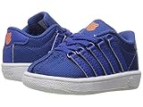 [ケースイス] K-Swiss Kids ガールズ Classic VN Textile (Infant/Toddler) スニーカー Classic Blue/Vibrant Orange 5.5 