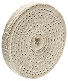 Shop Fox D2494 3-Inch by 40-Ply by 1/4-Inch Hole Buffing Wheel [並行輸入品]
