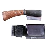 相田合同工場 短刀片刃鉈 藤乃鉈 本鍛造鋼付 二寸三分刃 70mm 鞘付