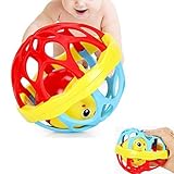 ZUINIUBI 3pcs Cute Small Balls for Toddler Balls with Jingle Bells Sound for Kid [並行輸入品]