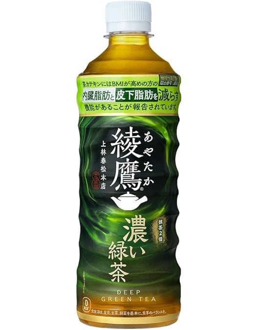 緑茶 楽天市場】コカ・コーラ 綾鷹 濃い緑茶 525ml ペットボトル 24本入