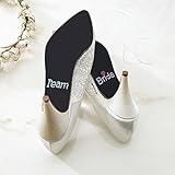 Eremi（TM）10PCSブライトアクリルラインストーンの結婚式の靴のステッカークリスタル電話アクセサリペースター結婚式の宴会の装飾