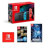 Nintendo Switch 本体 (ニンテンドースイッチ) Joy-Con(L) ネオンブルー/(R) ネオンレッド+【任天堂ライセンス商品】Nintendo Switch専用液晶保護フィルム 多機能+ポケットモンスター ブリリアントダイヤモンド -Switch (【Amazon.co.jp限定】Nintendo Switch ロゴデザイン マイクロファイバークロス 同梱)