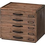 ドキュメントチェスト５Ｄ [W35 x D28 x H29cm] 家具 収納家具 チェスト