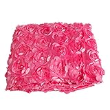 nnda Co滑り止め3dローズフラワーウェディングステージ床Longカーペット通路ランナーマットラグ1pc NNDA CO