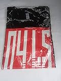 04 Limited Sazabys フォーリミ 復刻版 バーコードTシャツ Mサイズ 黒×赤