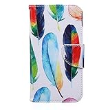 UNEXTATI Galaxy S5 対応 ケース 全面保護 高品質 レザー 手帳型ケース カバー カード収納 スタンド機能 マグネット開閉式 Samsung Galaxy S5用 Case (マルチ