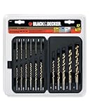 High Qualityer 15573 17 Piece Titanium Drill Bit Assortment