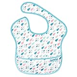 (バンキンス)bumkins スーパービブ BM-S167 Raindrops/レインドロップス 対象年齢：6-24ヵ月