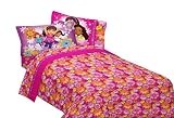 Nick Jr Dora and Friends Hola Amigas 60-Percent Cotton/40-Percent Polyester Sheet Set, Twin [並行輸入品]