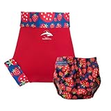 Konfidence Swim Nappy and NeoNappy Strawberry Small - 3 to 6 Months by Konfidence