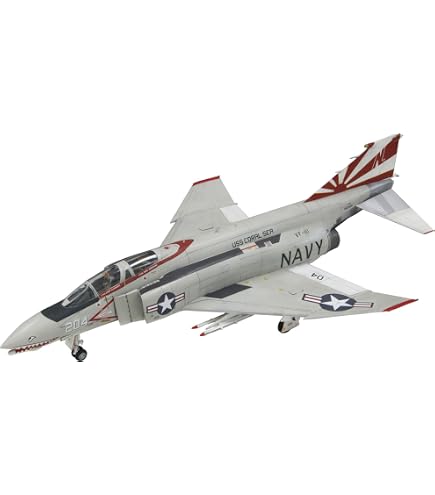 Amazon | ファインモールド 1/72 ジェット機シリーズ アメリカ F-4J