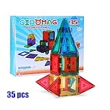 子供の知力を育てるプレイ・メイティ 35ピース マグネット ビルディング ブロック おもちゃ 知育 玩具 磁石 くっつくブロック 積み木 プレイルーム ギフト プレゼント 誕生日 クリスマス お年賀 