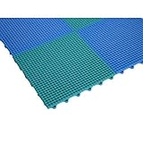 水廻りフロアー サワーチェッカー MZSW-30 60枚セット 色 ブルー サイズ 厚13mm×タテ300mm×ヨコ300mm／枚 60枚セット寸法（1800mm×3000mm） 〔日本製〕 ...