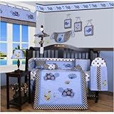 GEENNY Boutique Crib Bedding Set, Sea Turtle, 13 Piece by GEENNY Baby [並行輸入品]
