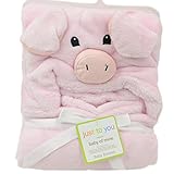 （シーズフビューティー）seasofbeautyベビー&キッズ用 フワフワ キュートアニマル タオル おくるみ バスローブ 出産祝いにも