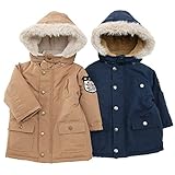 【アウトレット】 La Chiave モッズコート(80～130cm) キムラタンの子供服 ネイビーブルー 80 ( 53358x53558-144 )