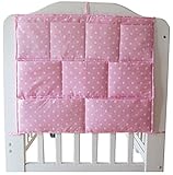 ベッドピンクではハングバッグおむつ袋ハングバッグベッドのフルコットン幼児